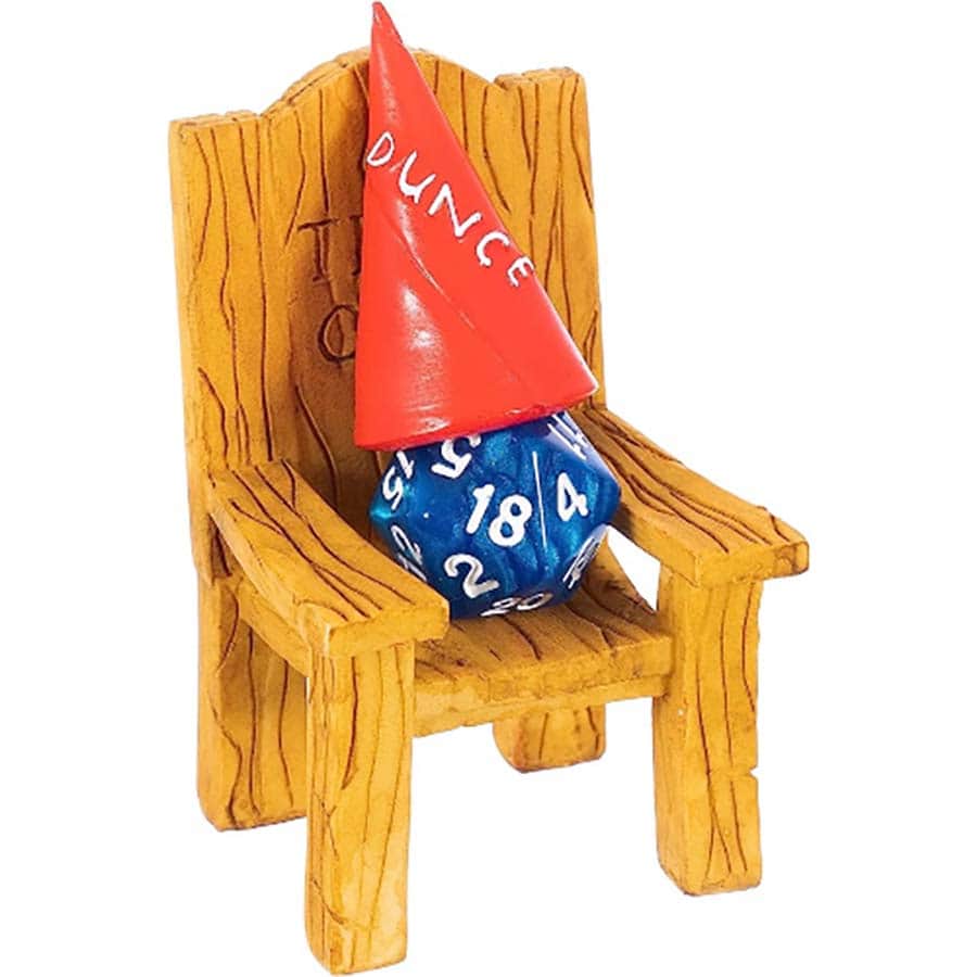 Lynx Accessories: Dice Dunce Chair