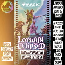 01/23/2026 MTG Lorwyn Eclipsed Booster Draft Ticket