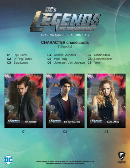 2018 Cryptozoic DC's Legends of Tomorrow Seasons 1 & 2 Hobby Box