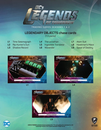 2018 Cryptozoic DC's Legends of Tomorrow Seasons 1 & 2 Hobby Box