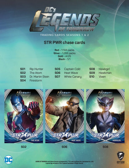2018 Cryptozoic DC's Legends of Tomorrow Seasons 1 & 2 Hobby Box