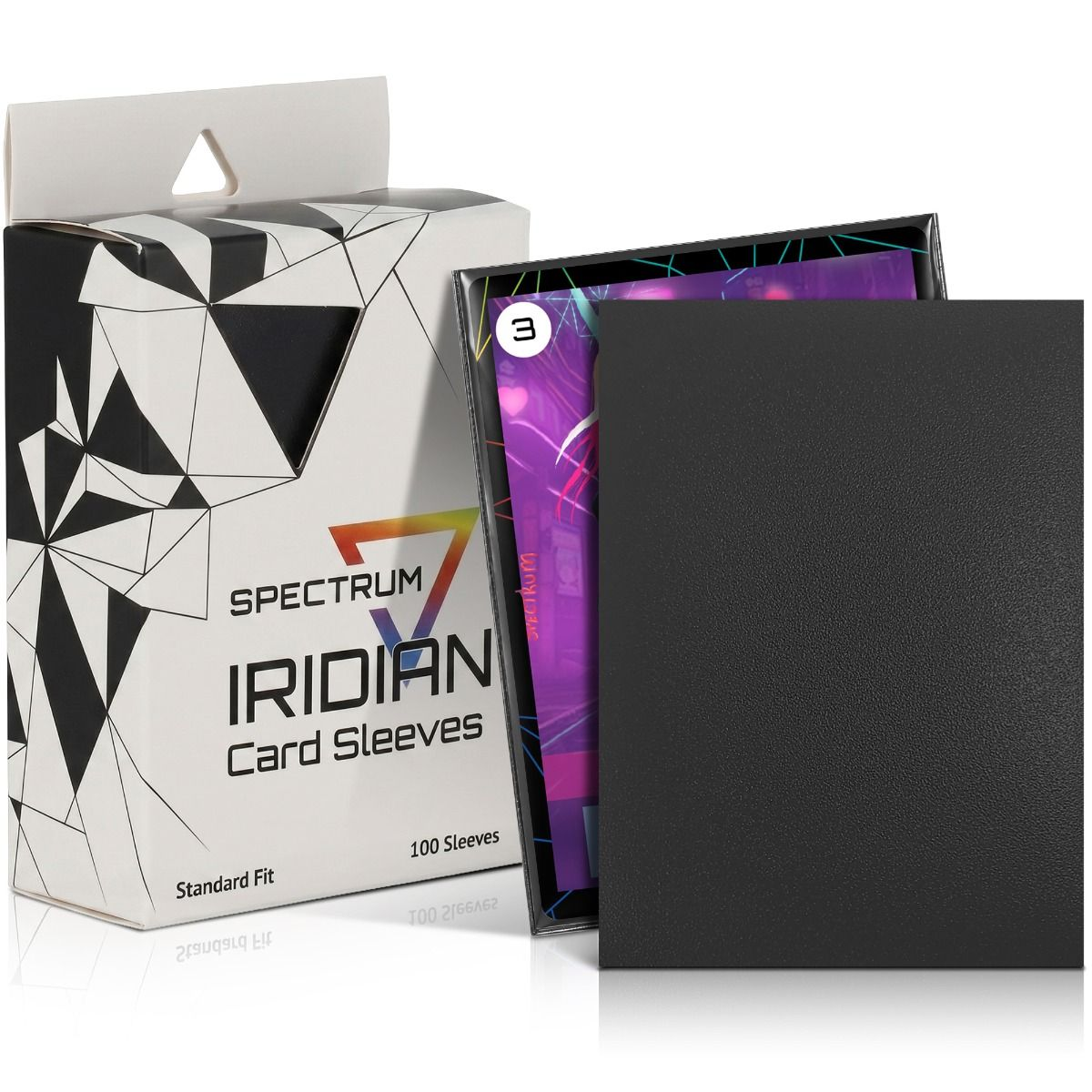 BCW Iridian™ Matte Sleeves 100ct - Black