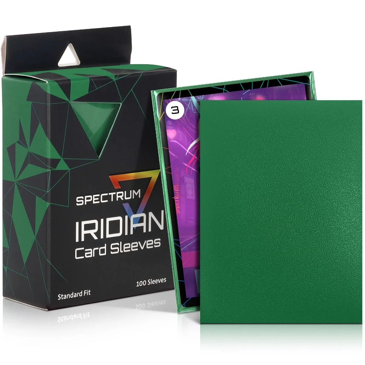 BCW Iridian™ Matte Sleeves 100ct - Green
