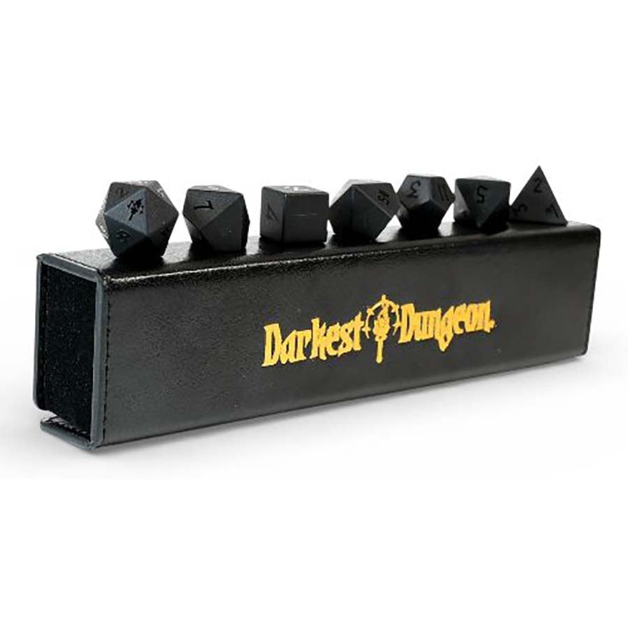 Darkest Dungeon: Obsidian 7ct RPG Dice Set
