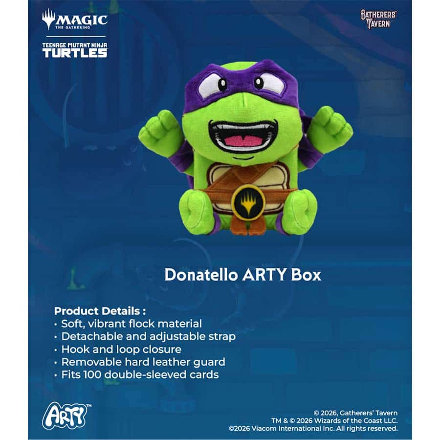 Gatherer's Tavern ARTY Deck Box: Donatello TMNT