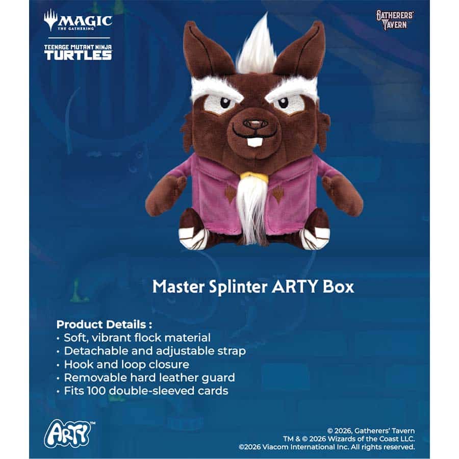 Gatherer's Tavern ARTY Deck Box: Master Splinter TMNT