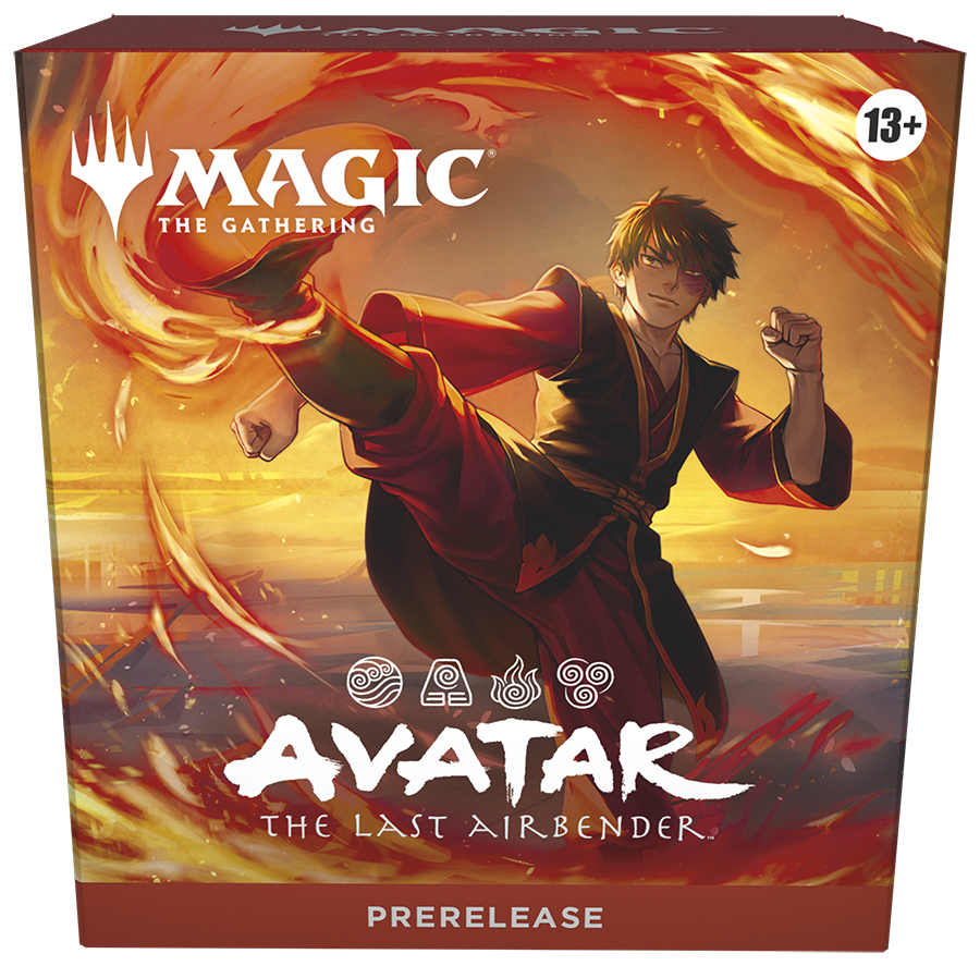 Magic MTG Avatar: The Last Airbender Prerelease Kit [Zuko - Red]