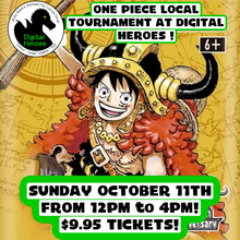 10/11/2026 12:00 PM One Piece TCG Store Tournament Ticket