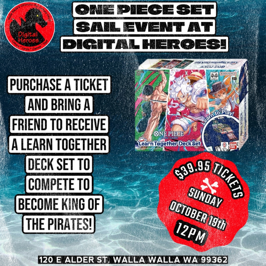10/19/2025 12:00 PM One Piece Set Sail Event Ticket