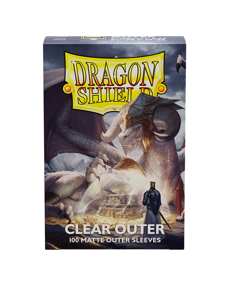 Dragon Shield Clear Outer Sleeves - Matte