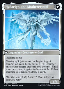 Magic MTG Venat, Heart of Hydaelyn // Hydaelyn, the Mothercrystal [Final Fantasy Promo] Near Mint