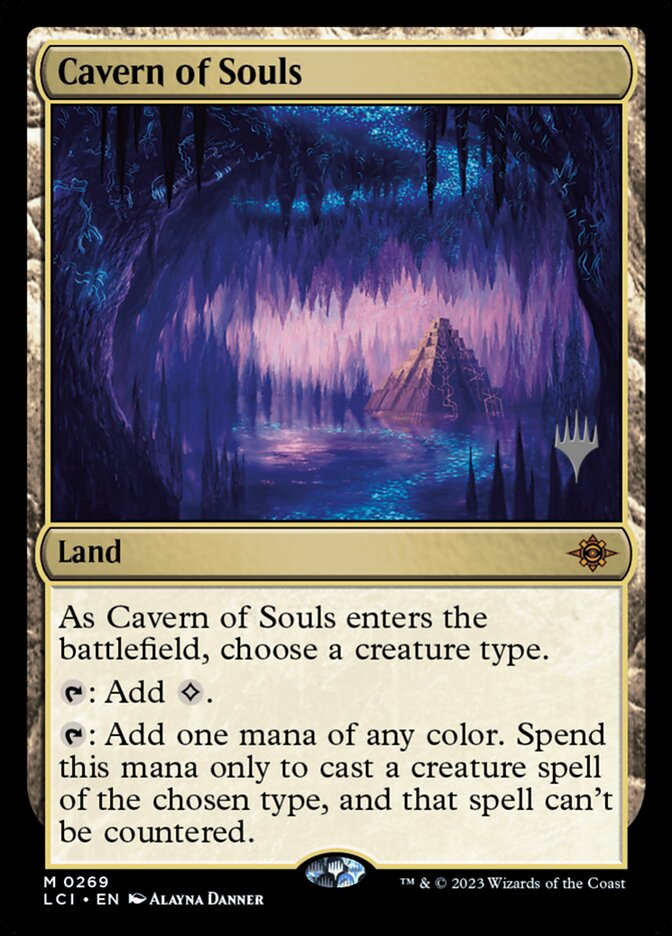Magic MTG Cavern of Souls (0269) [The Lost Caverns of Ixalan Promos]