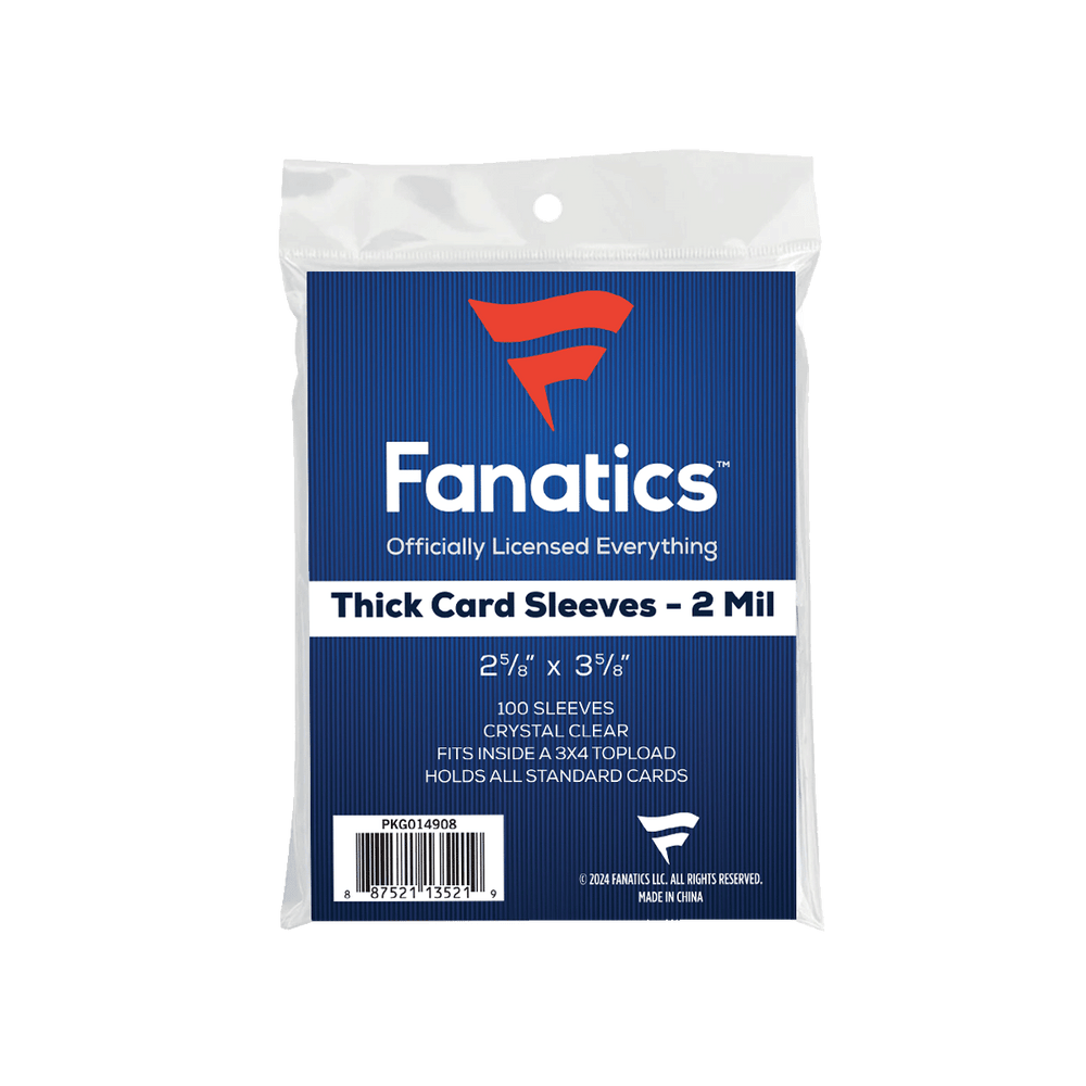 Fanatics Thick Soft Sleeves - 100 Count