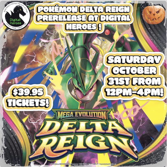 10/31/2026 12:00 PM Pokemon Delta Reign Prerelease Event Ticket
