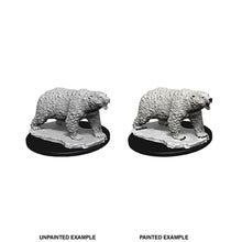 WizKids Deep Cuts Unpainted Miniatures - Polar Bear