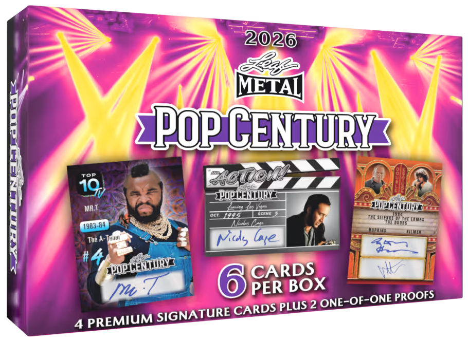 2026 Leaf Pop Century Hobby Box