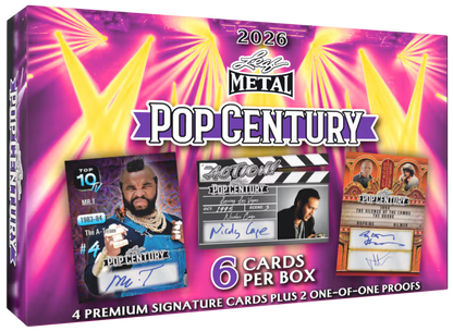 2026 Leaf Pop Century Hobby Box