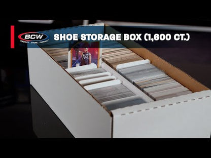 BCW Shoe Storage Cardboard Box (1,600 CT.)