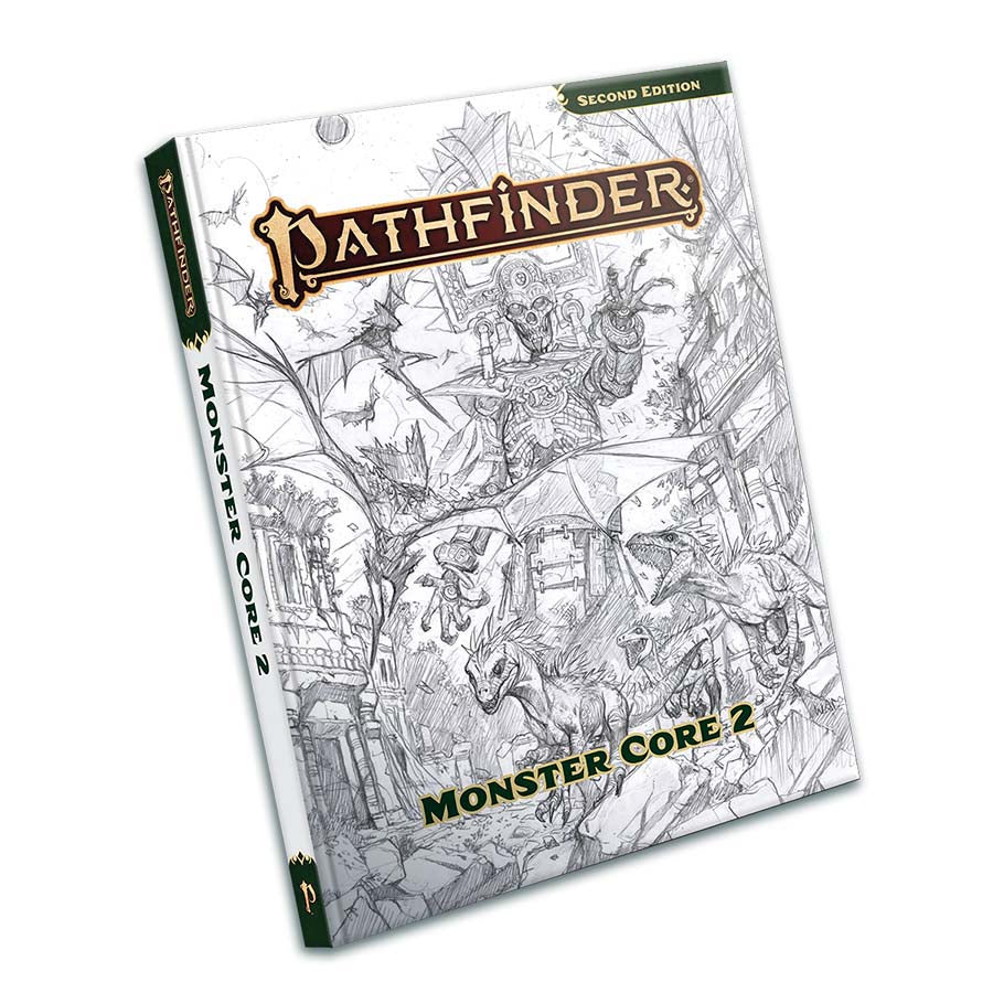 Pathfinder 2nd Edition: Monster Core 2 (Sketch Cover)