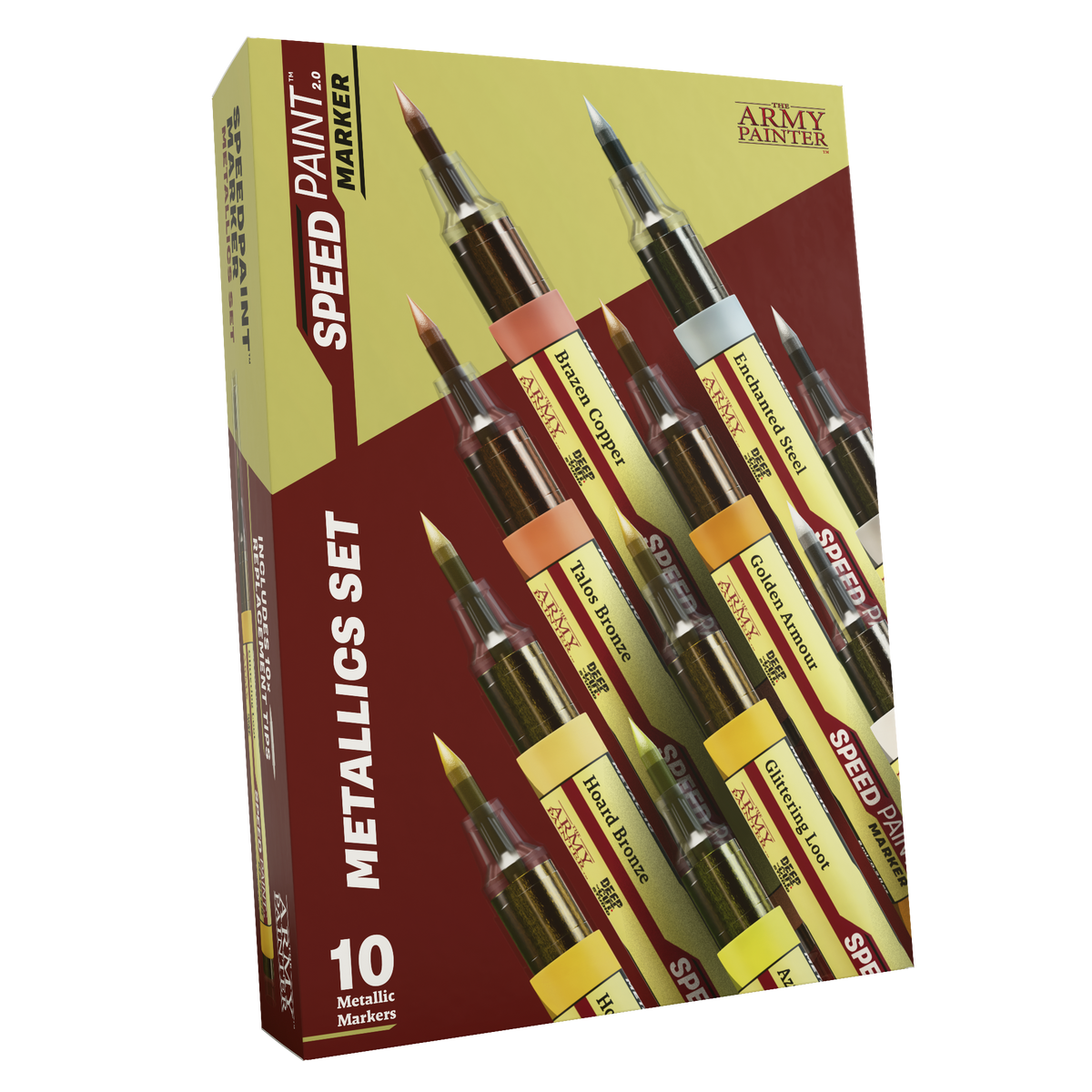 Army Painter Speedpaint Marker Metallics Set