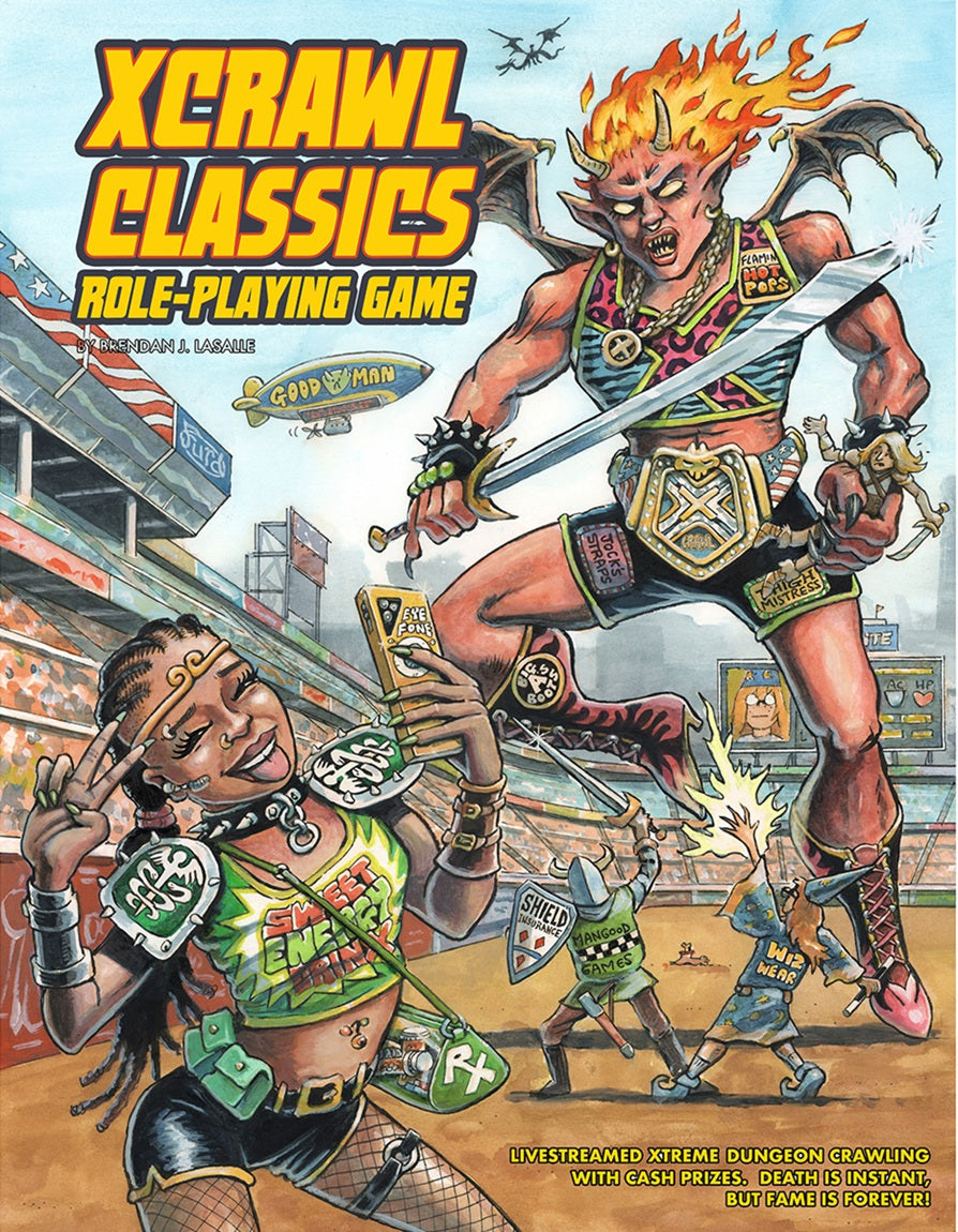 XCrawl Classics: Core Rulebook (Softcover)