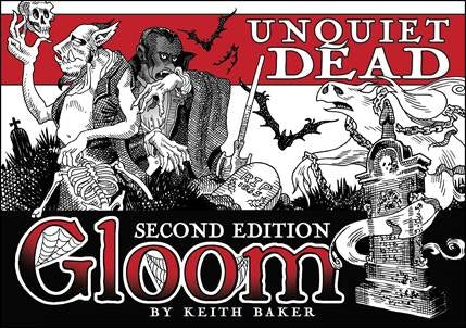 Gloom Board Game Expansion: Unquiet Dead [Atlas Games]