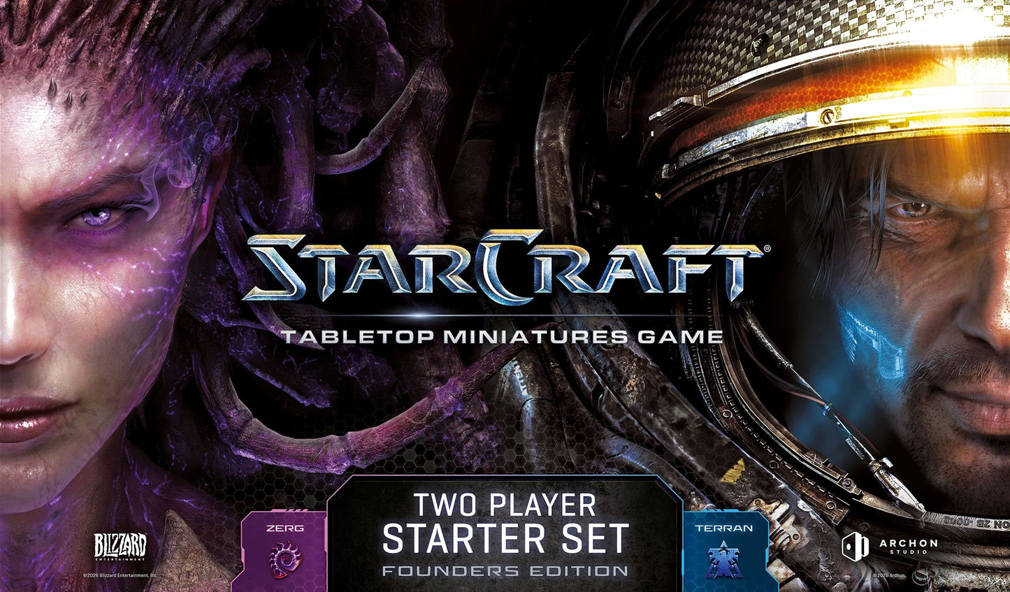 Starcraft Tabletop Miniatures Game: Two-Player Starter Set - Founder's Edition