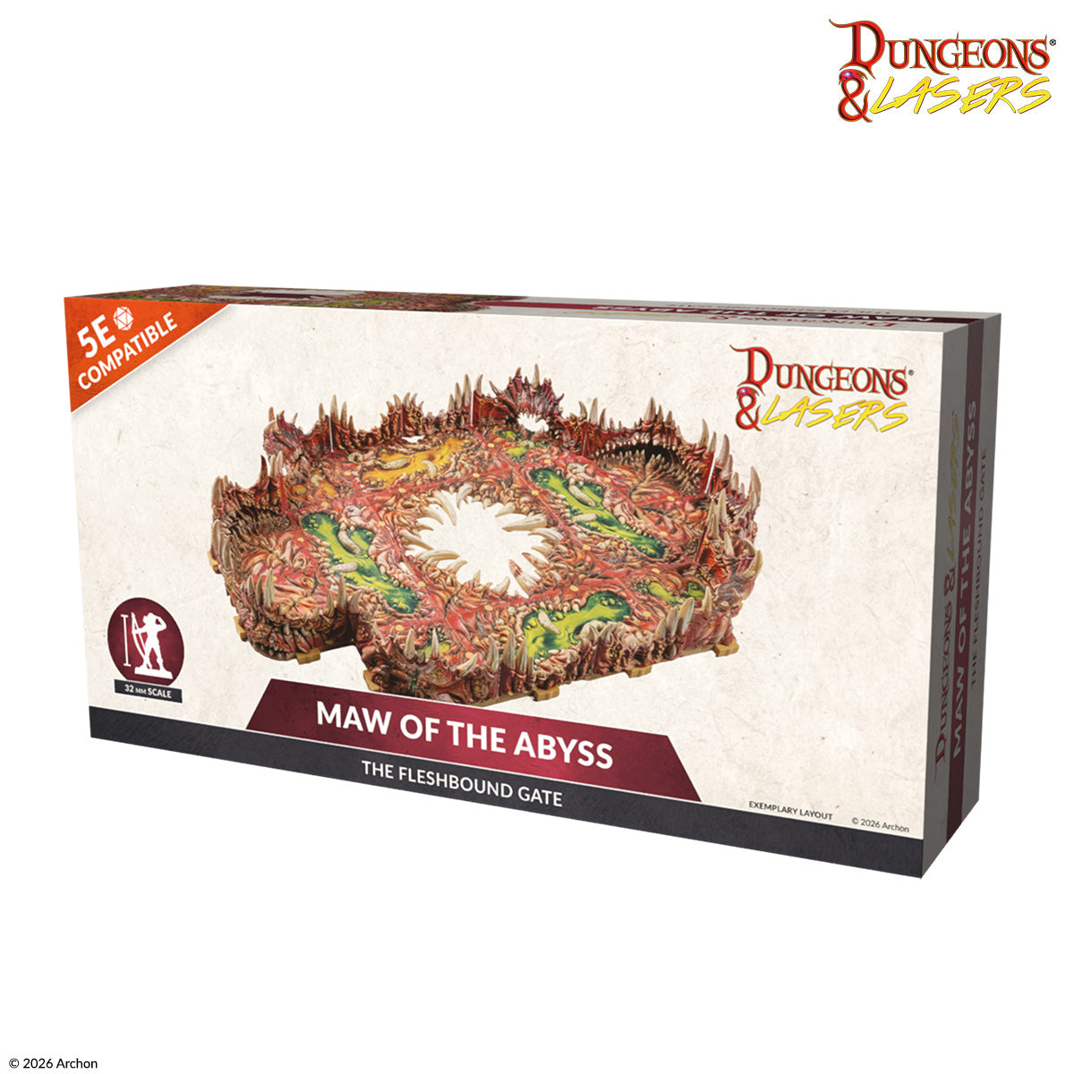 Dungeons & Lasers: Terrain - Maw of the Abyss