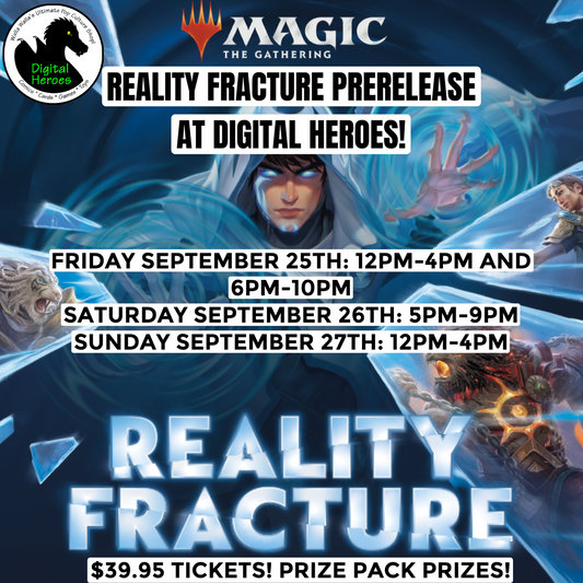 09/25/2026 12:00PM MTG Reality Fracture Noon Prerelease Ticket