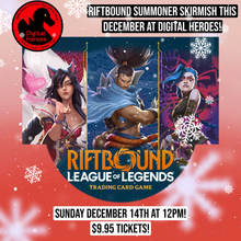 12/14/2025 12:00PM Riftbound Summoner Skirmish December Ticket