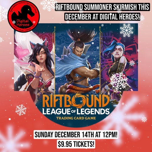 12/14/2025 12:00PM Riftbound Summoner Skirmish December Ticket