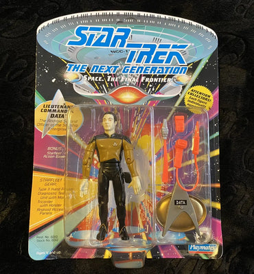 1993 Playmates Star Trek The Next Generation Lieutenat Commander Data Action Figure