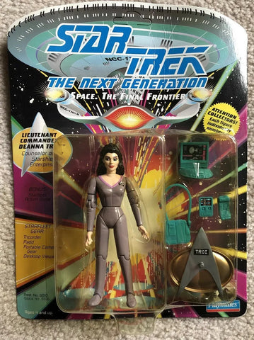 Copy of 1993 Playmates Star Trek The Next Generation Lieutenat Commander Deanna Troy Action Figure