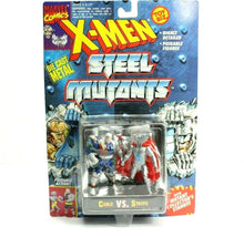 1994 Toy Biz Marvel X-Men Steel Mutants Die Cast Action Figures: Cable Vs. Stryfe