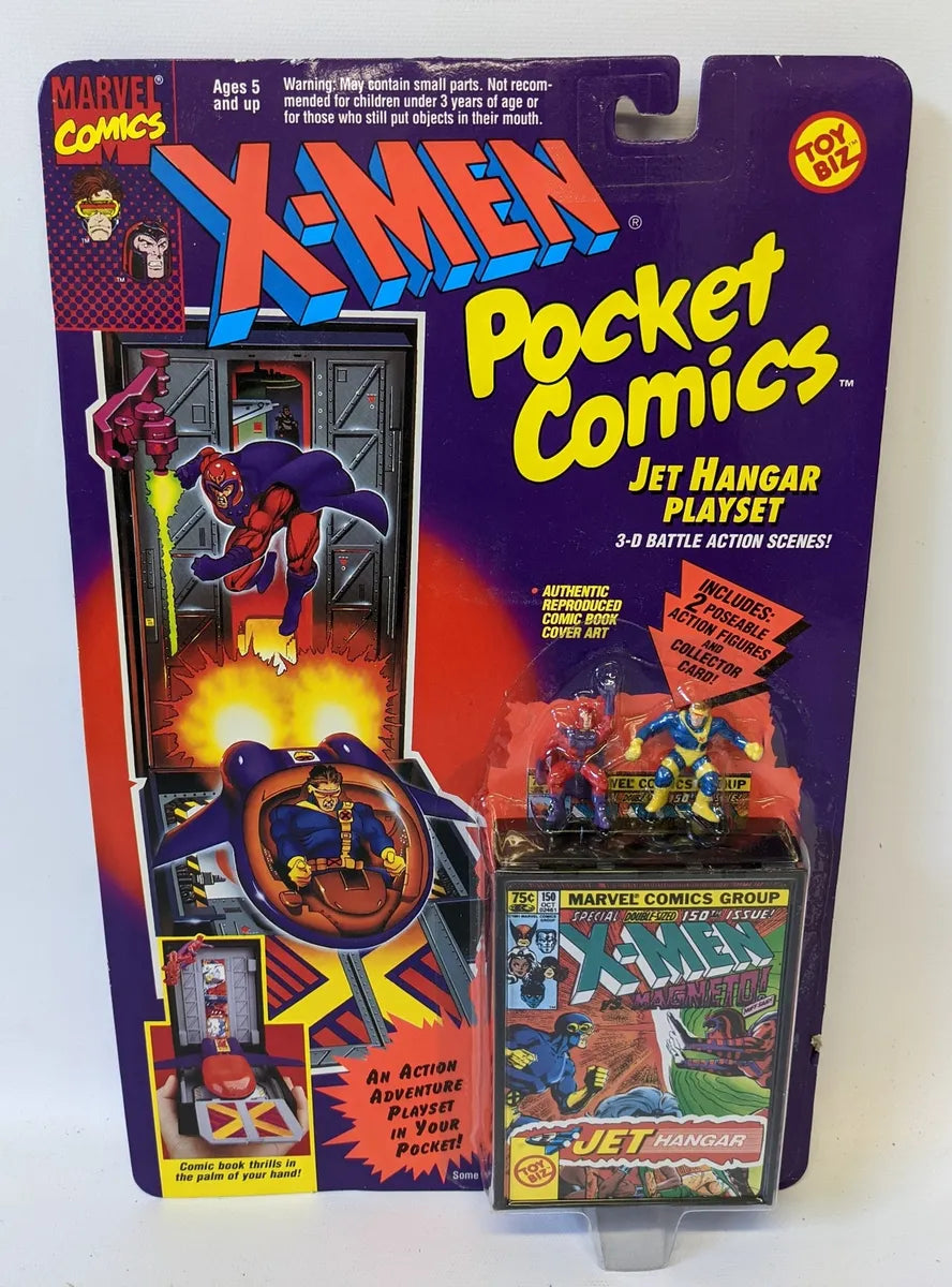 X-Men Pocket Comics: Jet Hanger Playset
