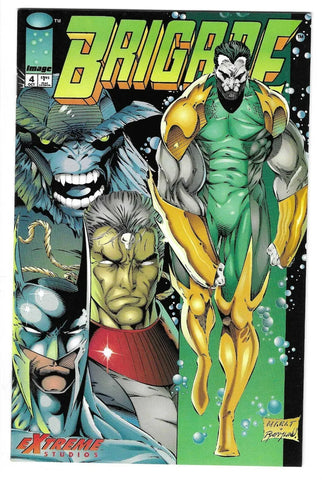 Brigade 4 Comic Book