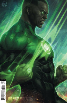 DARK NIGHTS DEATH METAL #4 (OF 6) GL JOHN STEWART CARD STOCK