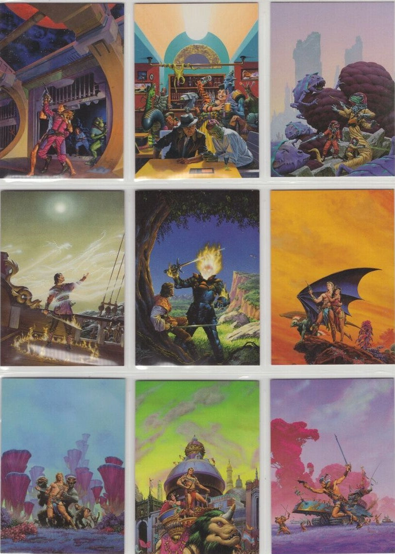 Richard Hescox Complete 90 card set