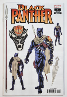 Black Panther 1 Chris Allen Design Variant