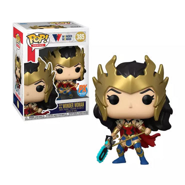 POP HEROES DC DEATH METAL WONDER WOMAN PX VINYL FIGURE