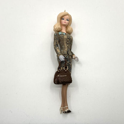 Hallmark Ornament 2012 Barbie Tweed Indeed