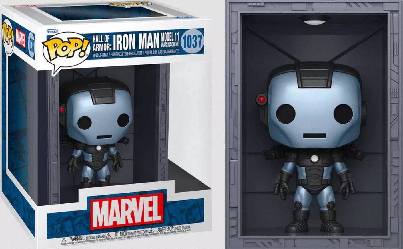 Pop Deluxe Marvel Hall Of Armor Mk11 War Machine Previews Exclusive