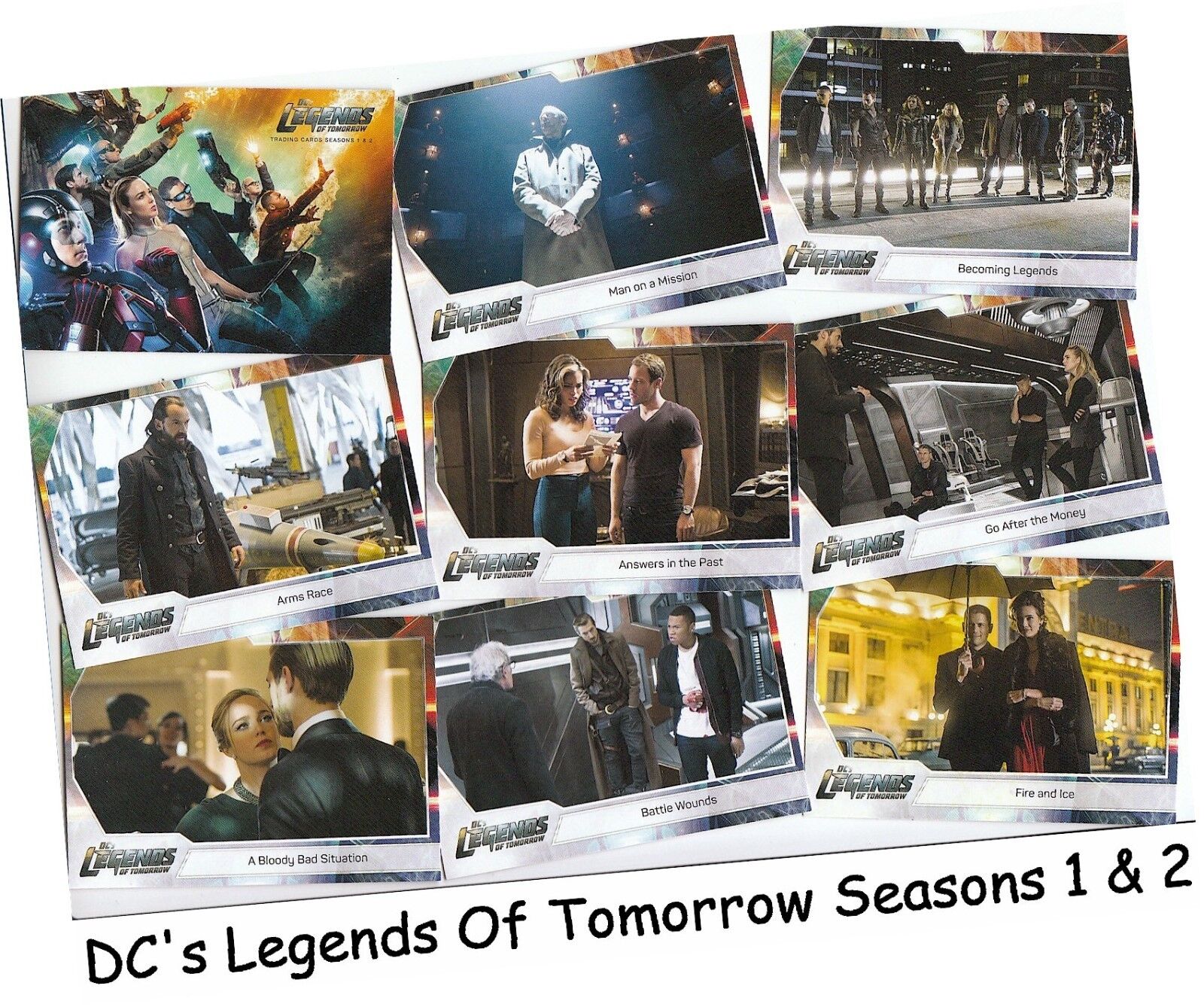 DC's Legends of tomorrow Season 1 & 2 Card set