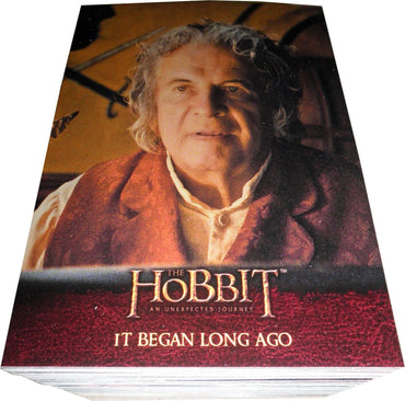 Hobbit An Unexpected Journey Complete Base Trading Card Set