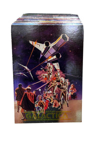Battlestar Galactica (Dart 1996) Complete 72 Card Basic Foil Set