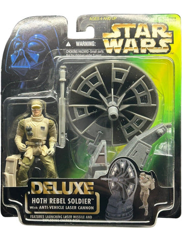 Star Wars Deluxe Hoth Rebel Soldier Action Figure