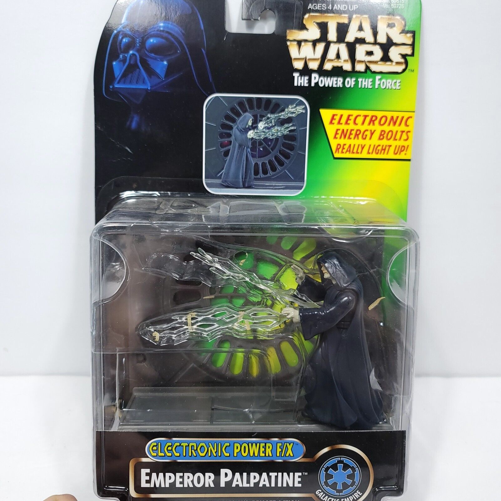 Star Wars Power of the Force Electronic Power F/X Emperor Palpatine