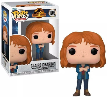 Pop Movies Jurassic World Dominion Claire Dearing Vinyl Figure (Sun Damaged Box)