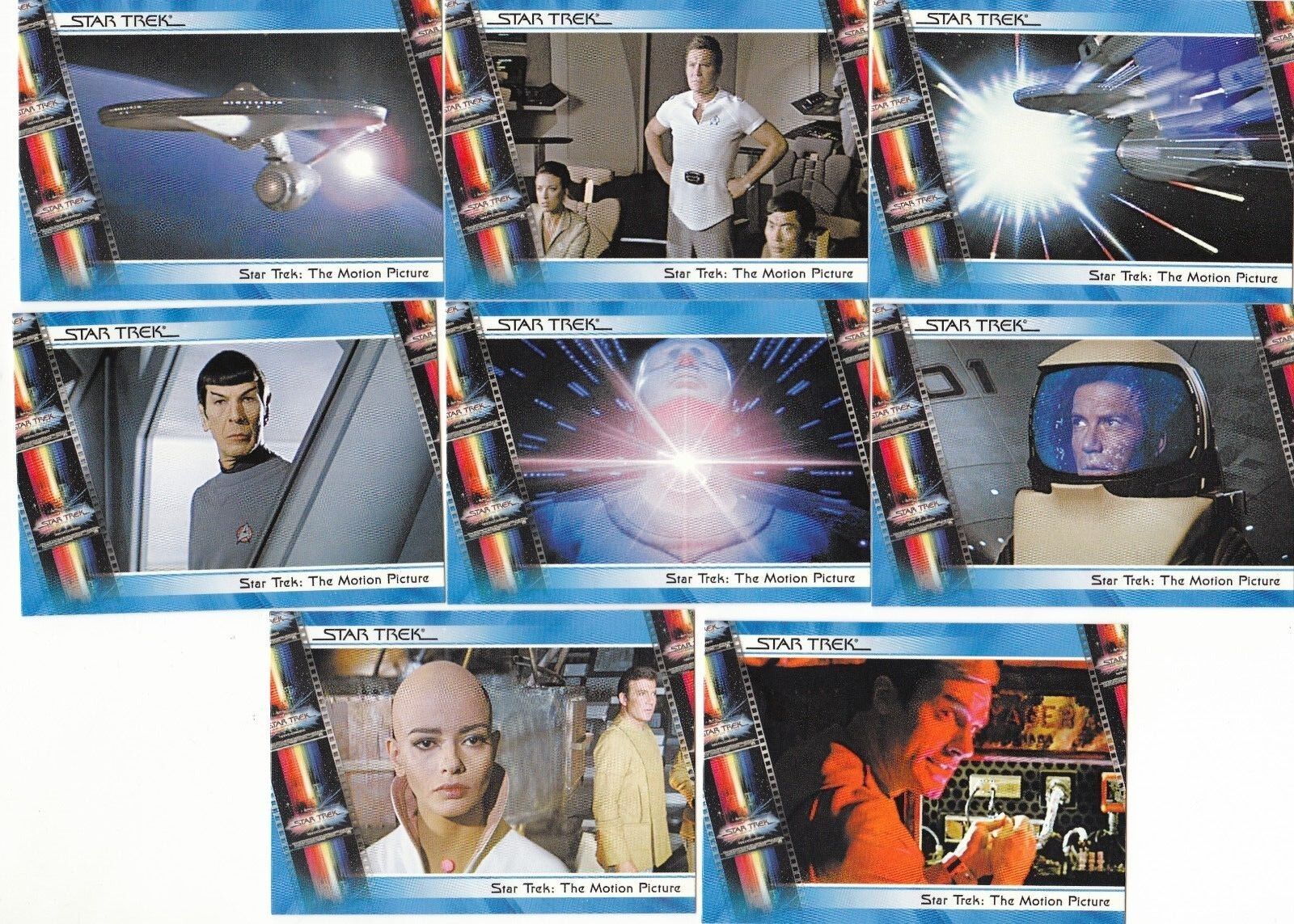 2007 Rittenhouse Star Trek: The Complete Movies Motion Picture Complete 90 Card Set