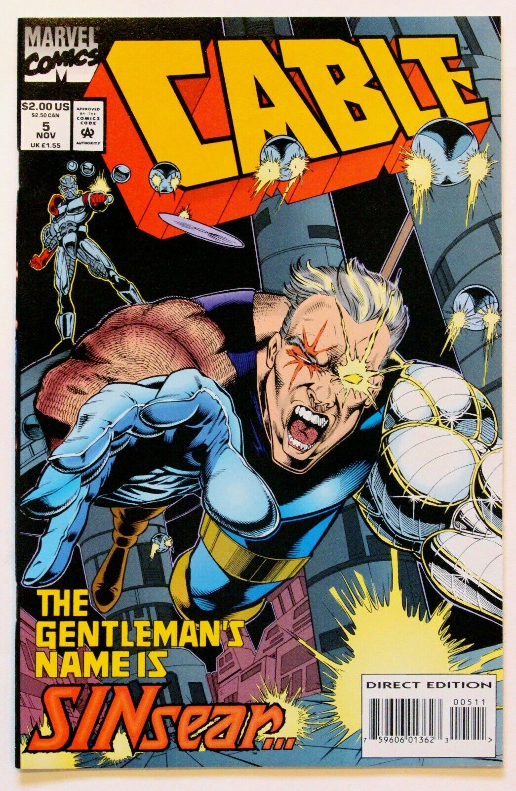 Cable 5 Comic Book